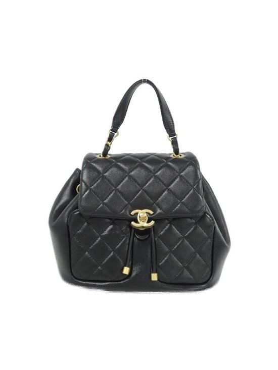 Chanel Backpack Sac Black